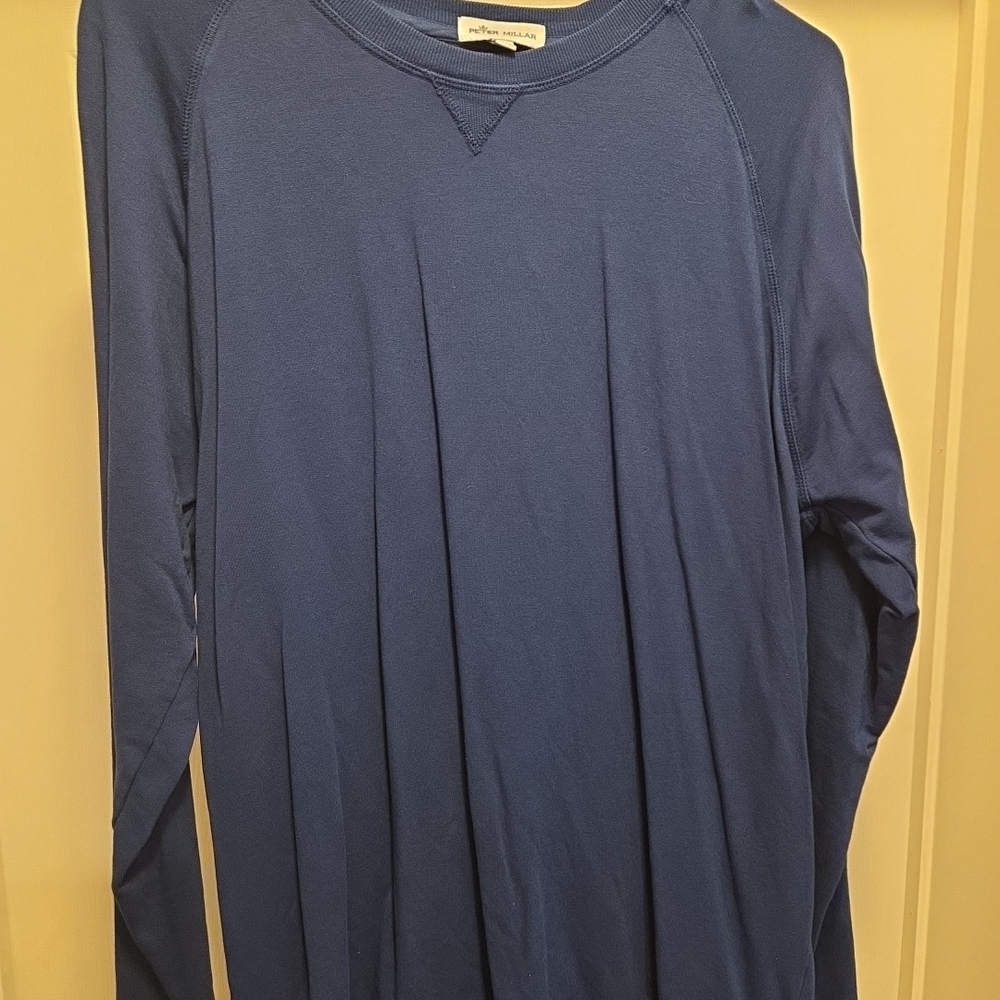 Peter Millar Deep Blue Pullover - image 1